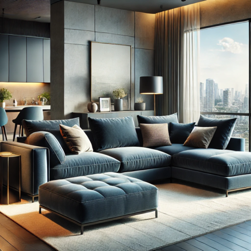 Azure Elegance Modular Sectional
