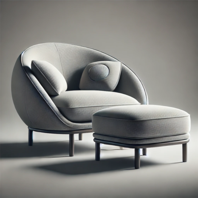 Contempo Comfort Armchair & Ottoman Set