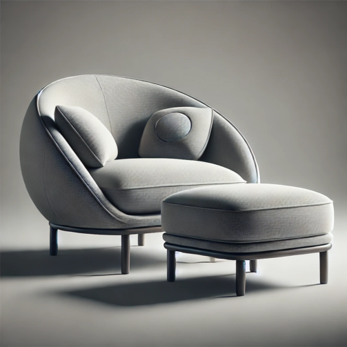 Contempo Comfort Armchair & Ottoman Set