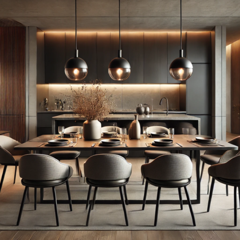 Modern Elegance Dining Table Set